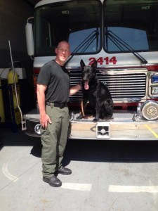 certified fire investigator springfield missouri arson canine dog